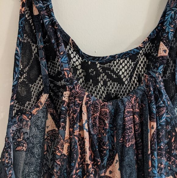 {Free People} Brand New Count Me In Trapeze Tunic - Picture 6 of 9